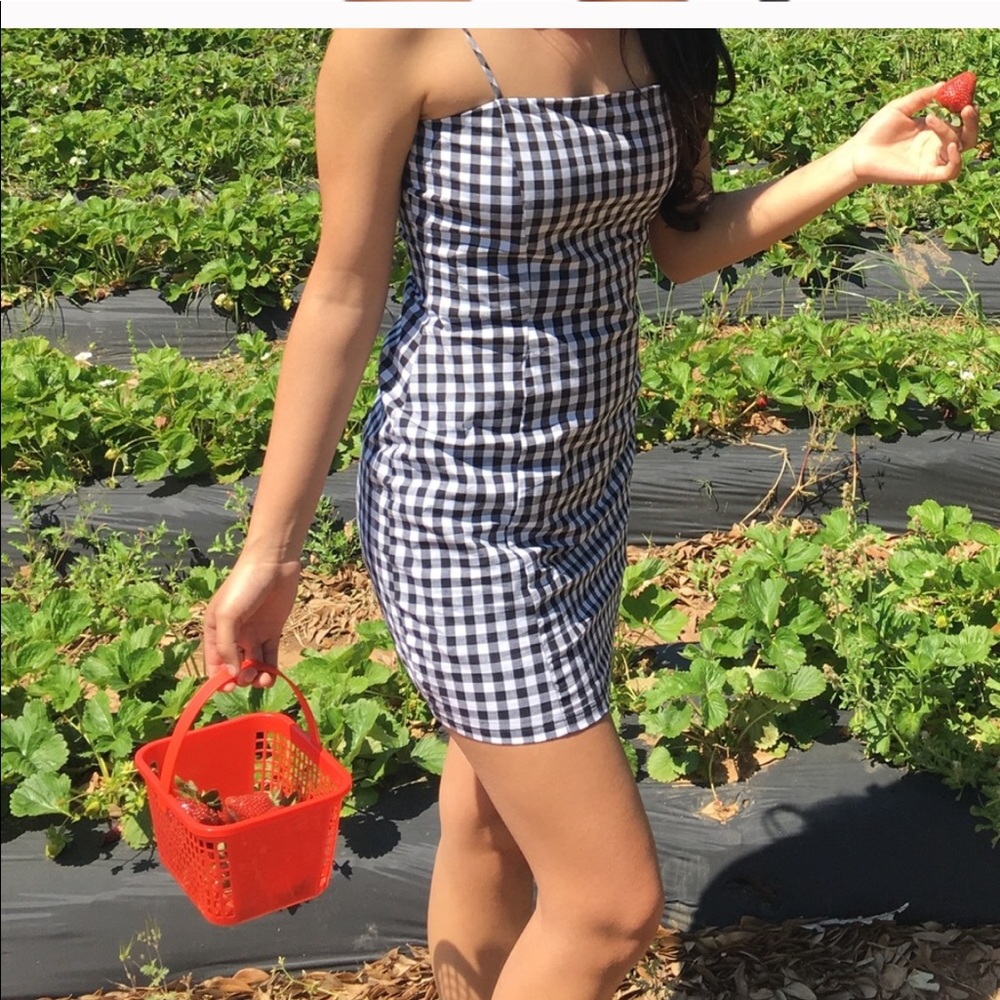 Gingham dress